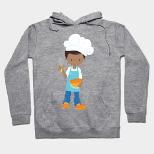 African American Boy, Baking, Baker, Pastry Chef Hoodie